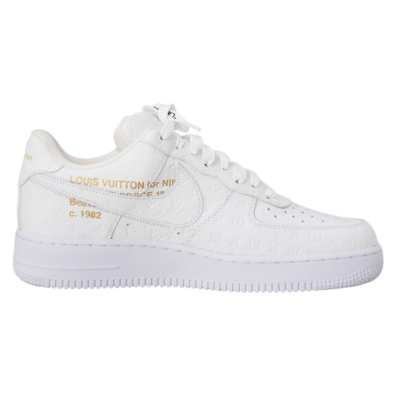LOUIS VUITTON(USED)루이비통X나이키 버질아블로 에어포스1 스니커즈 ＃US 8